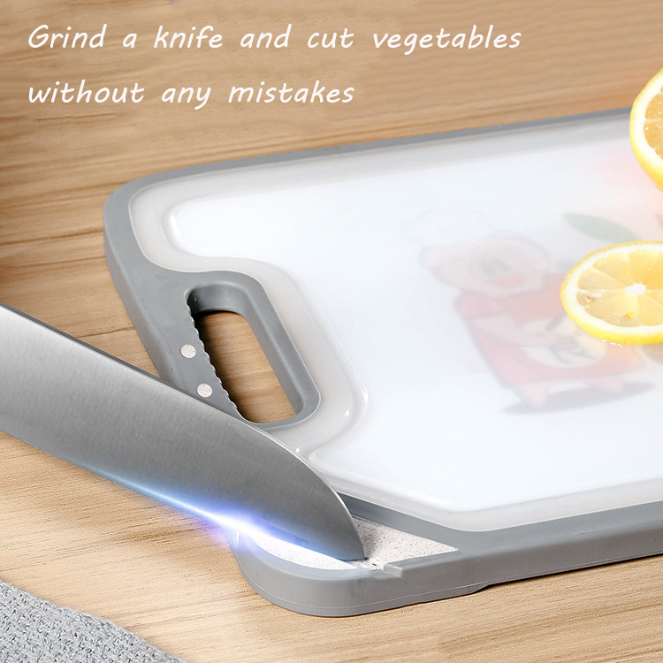 Household Double Sided Anti-bacterial Anti-mildew Stainless Steel Chopping Board