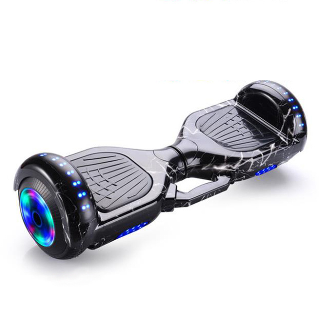 Best popular 6 inch two wheel kids electric hover balance scooter board with handle