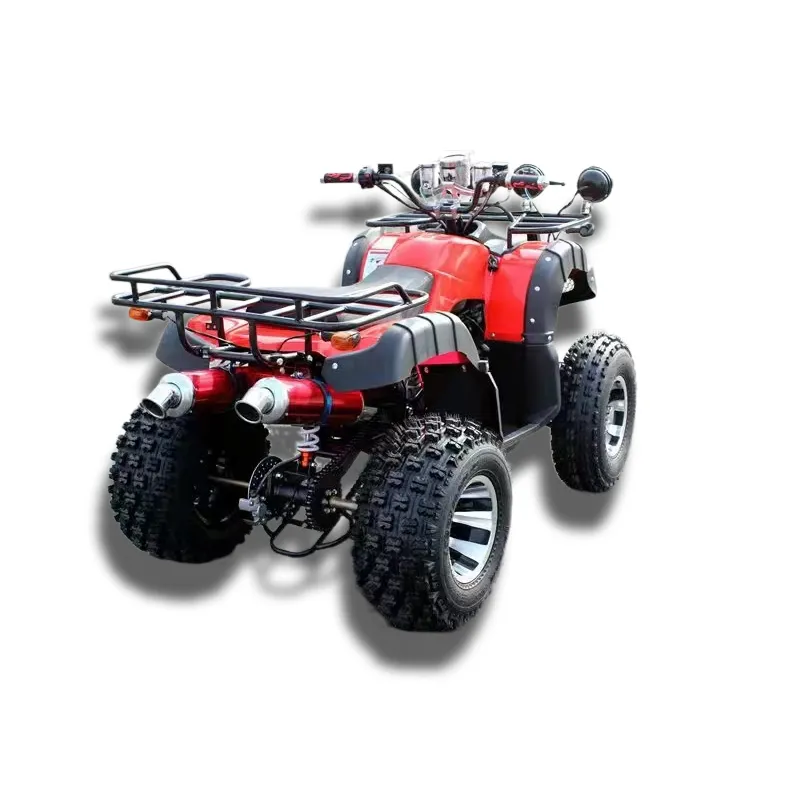 4 wheel quad bikes gasoline powered 4x4 atv petrol bike 200cc