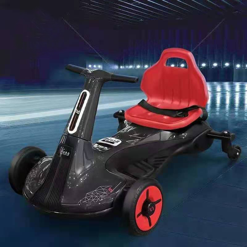 Made in China 4 seater kids go kart crazy kart 360 riding car with music speaker