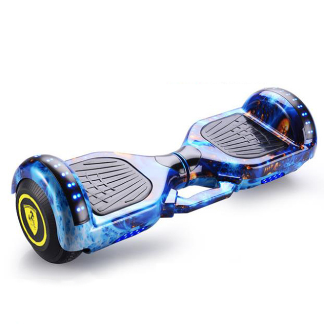 Best popular 6 inch two wheel kids electric hover balance scooter board with handle