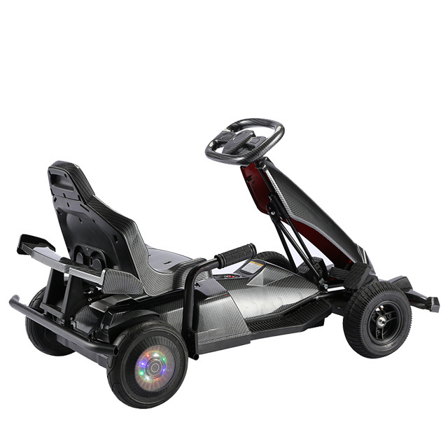 Good quality electric go karts for kids karting car adult racing 4 wheels drifting scooter with led lights