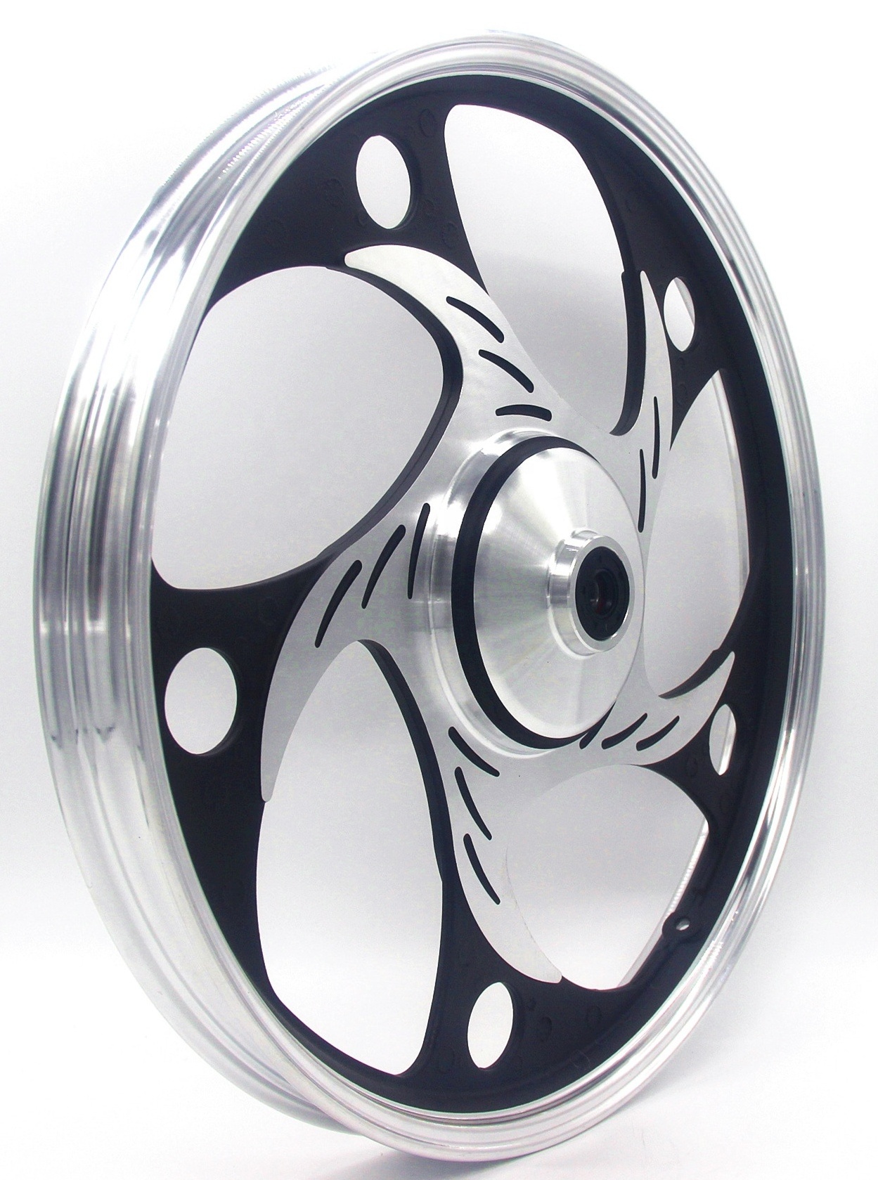 17 inch drum brake cross country motorcycle aluminum wheel