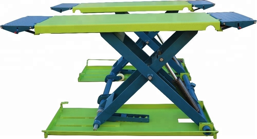 High quality ML3000 movable scissor car lift with CE certificate