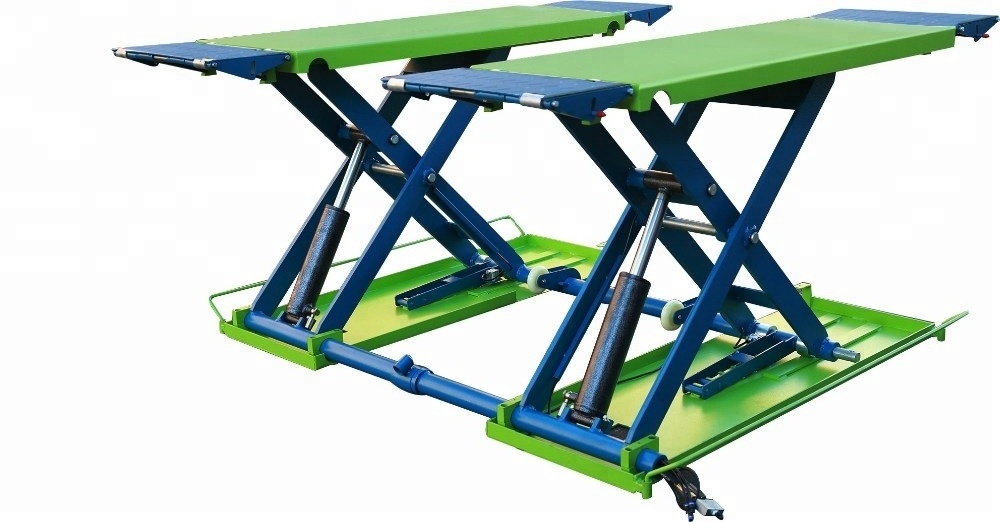 High quality ML3000 movable scissor car lift with CE certificate