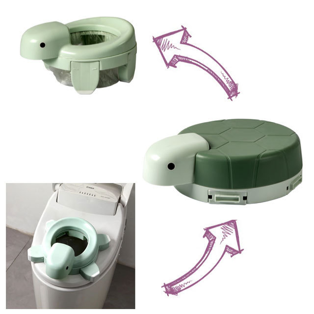 New Arrival Multifunctional Folding Children's Potty Training Toilet Chair Baby Travelling Car Potty