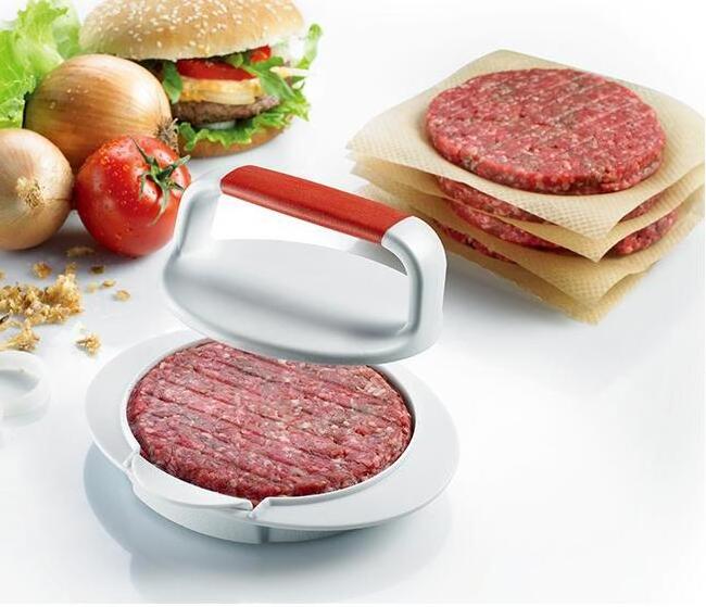 Plastic Burger Press 3 in 1 Burger Patties Maker Mold Non Stick BBQ Tools Great for Stuffed Ground Beef/Sliders/Sausage/Veggie