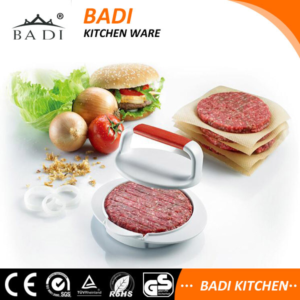 Plastic Burger Press 3 in 1 Burger Patties Maker Mold Non Stick BBQ Tools Great for Stuffed Ground Beef/Sliders/Sausage/Veggie