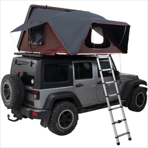 4 people OEM Shell car top roof tent triangle Offroad Camper Van roof top tent with solar