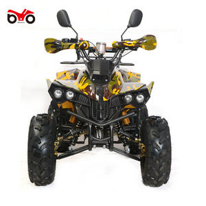 ATV 4x4 quad 125cc adults 4 wheeler petrol power racing atv quad with cheering price