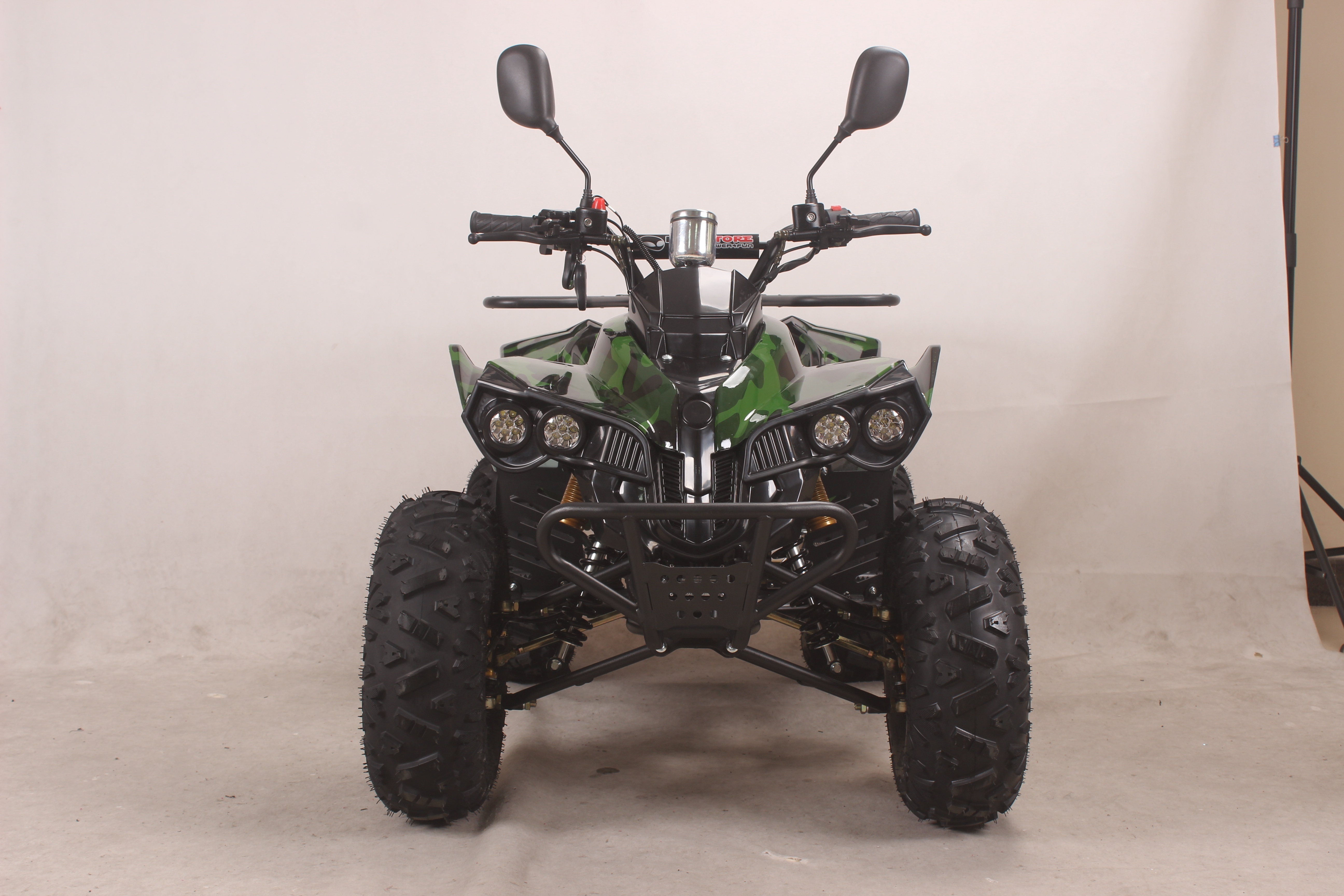 New development electric start 125cc 4x4 mountain quad petrol adult atv bike for all-terrain