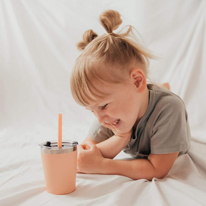 2023 8oz Kids Cup Spill Proof Vacuum Stainless Steel Insulated Tumbler For Toddlers Bpafree Smoothie Drinking Cup Baby Sippy Cup