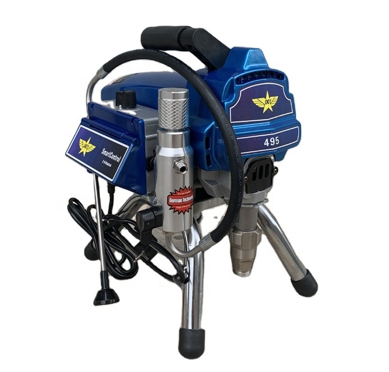 007 Electric Piston pump high pressure airless paint sprayer 495