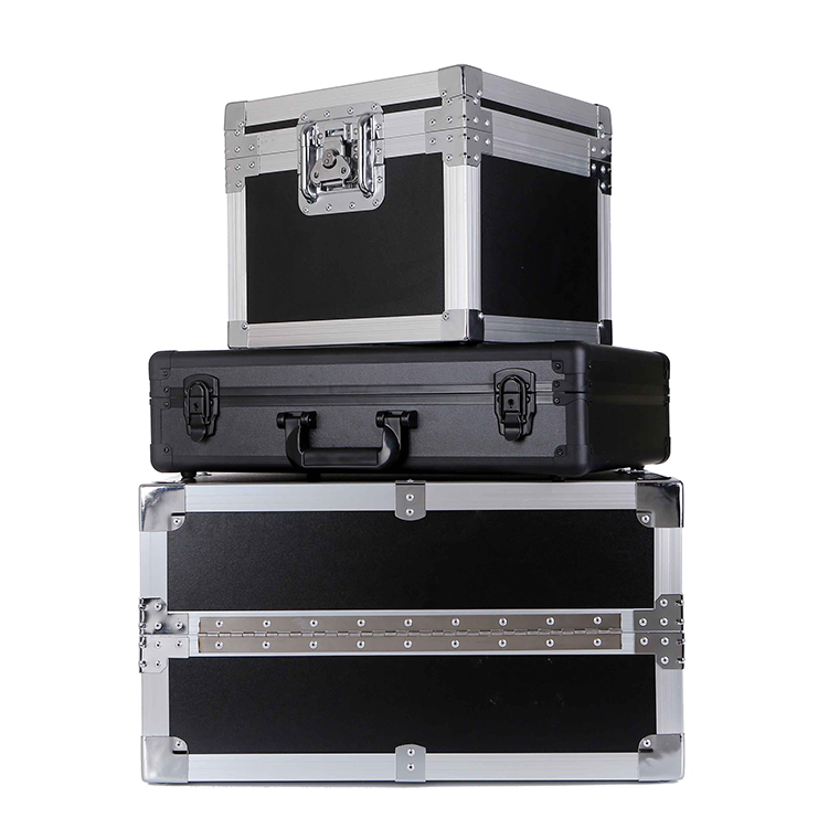 Custom Aluminum Flight Lockable Road Equipment Case Display OEM Tool Cases with Custom Foam