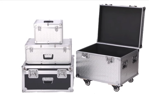 Custom Aluminum Flight Lockable Road Equipment Case Display OEM Tool Cases with Custom Foam