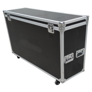 Factory Wholesale Large Road Shockproof 75 inch tv in Road Case Hardware Flight Case