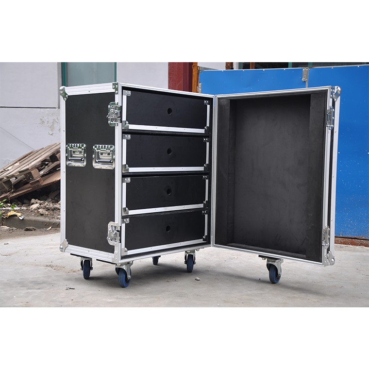 Factory   Custom Size Heavy Duty Aluminum Flight Case Suitcase Carrying Case Storage Tool Case With Custom Foam