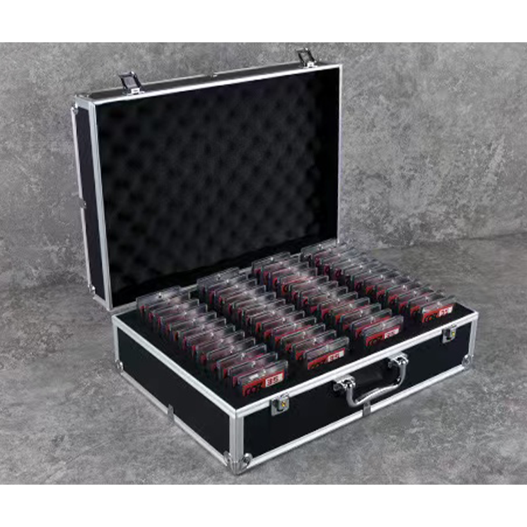 factory plastic hard graded sports card storage box carrying case for PSA SGC card BGS card box ABS SGC storage box