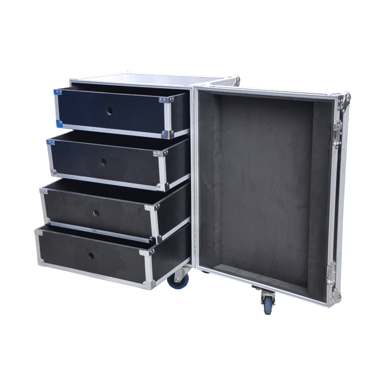 Factory   Custom Size Heavy Duty Aluminum Flight Case Suitcase Carrying Case Storage Tool Case With Custom Foam