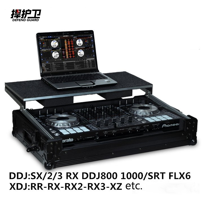 Aluminum Alloy DJ Equipment Case Flight Storage Case with Foam Metal OEM Supported for DJs