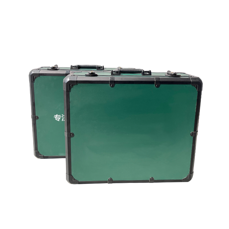 OEM High Quality Lock Small Box Gun Case Custom Printed Factory Green Portable Aluminum Tool Storage carrying Case