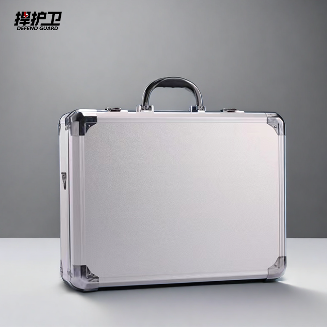 Manufacture Aluminum Instrument Carrying Outdoor Hard Aluminum Briefcase Custom Aluminum Tool Carrying Storage Brief Case