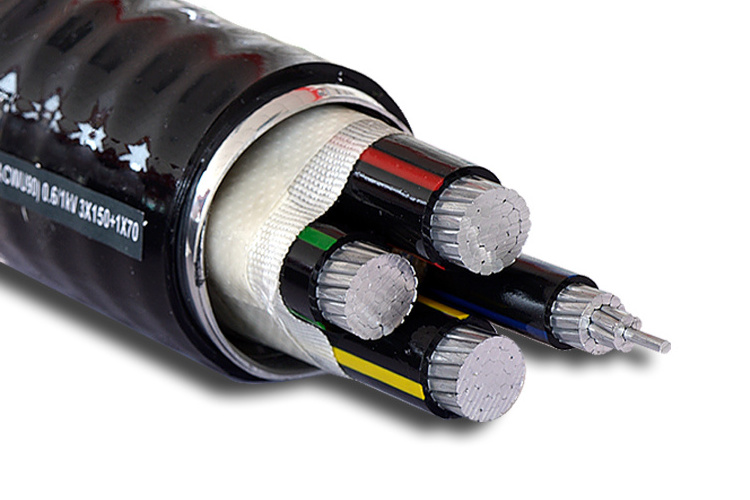 Aluminum Copper Construction Cable Xlpe Swa Pvc Wholesale in Dubai 4 Core Armoured 35mm2 Power Cable