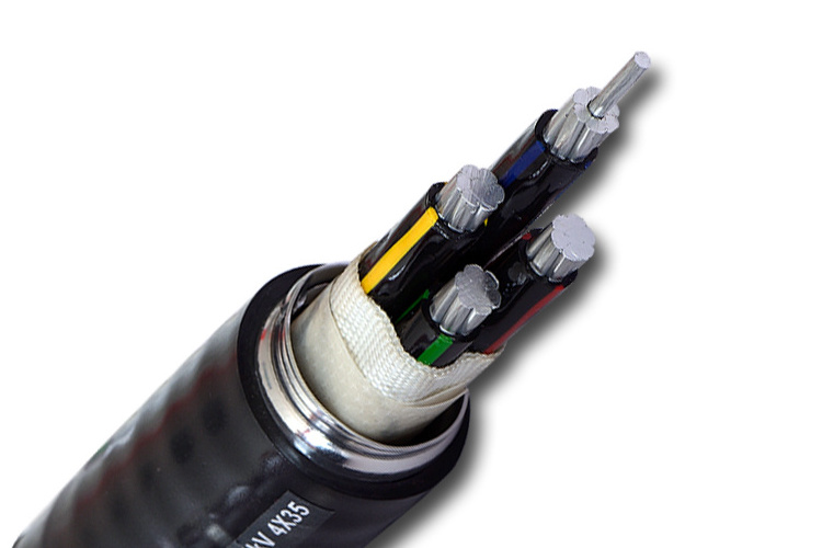 Aluminum Copper Construction Cable Xlpe Swa Pvc Wholesale in Dubai 4 Core Armoured 35mm2 Power Cable