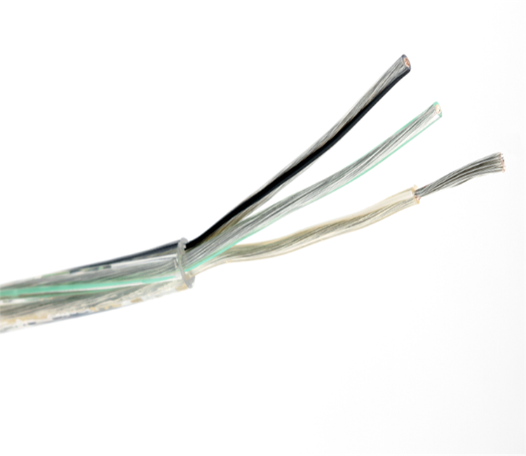 Ultra Thin Wire Led Light 2 Core 3 Cores 0.5mm 0.75mm Round Lamp LED Light PVC Insulated Hanging Wire