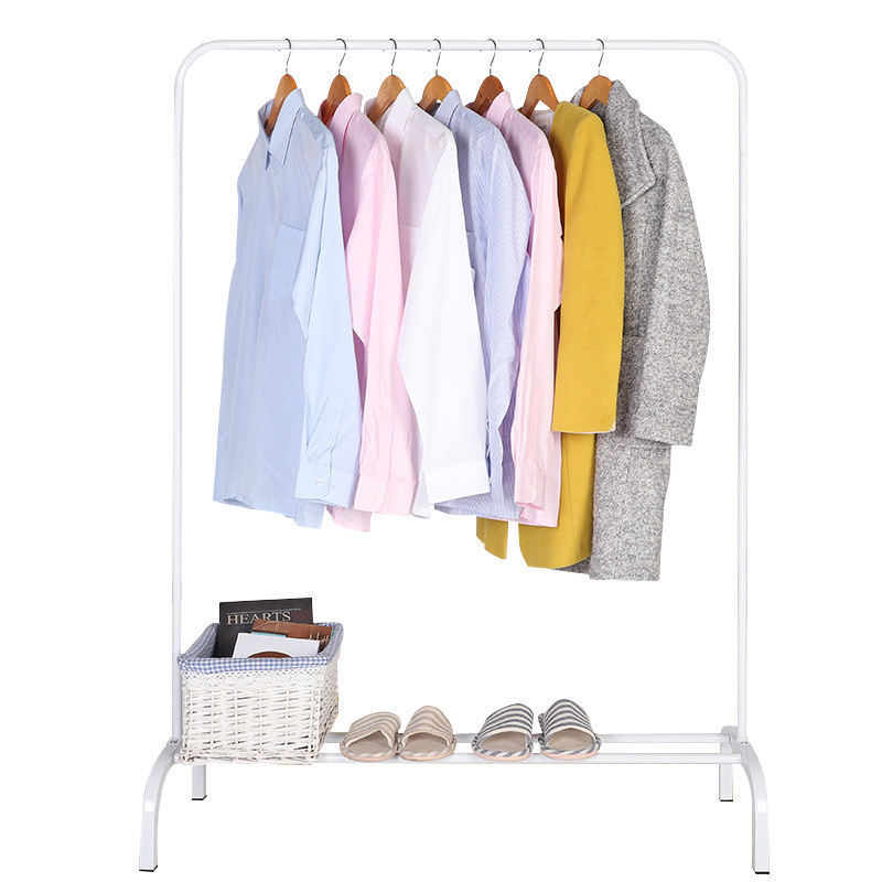 Cheap Price Shoe Rack And Coat Hanger Space Saver Easy To Assemble Iron Hanger Coat Rack