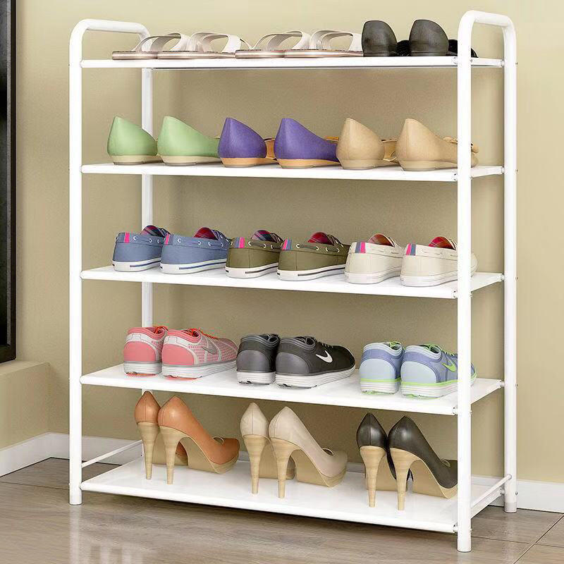 Tall Shoe Rack Shelf Simple Design Lightweight Stable Durable Shoe Racks And Stands