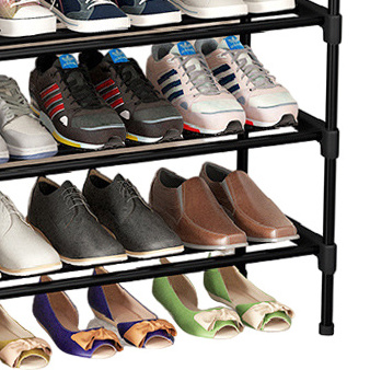 Wholesale Price Men Shoe Rack Multi Layer Dust Proof Simple Design Tall Shoe Rack For Sale