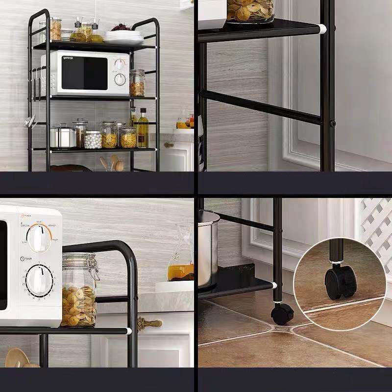 Wholesale Price Kitchen Racks Organizer Kitchen Plate 4 Tier Tall Unit Shelf Cabinet Rack