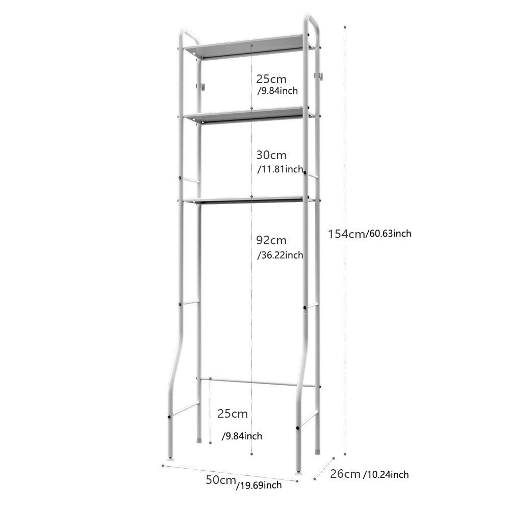 Factory Price Storage Shelf Organizer Shelves Metal Towel Home Toilet Bathroom Storage Racks