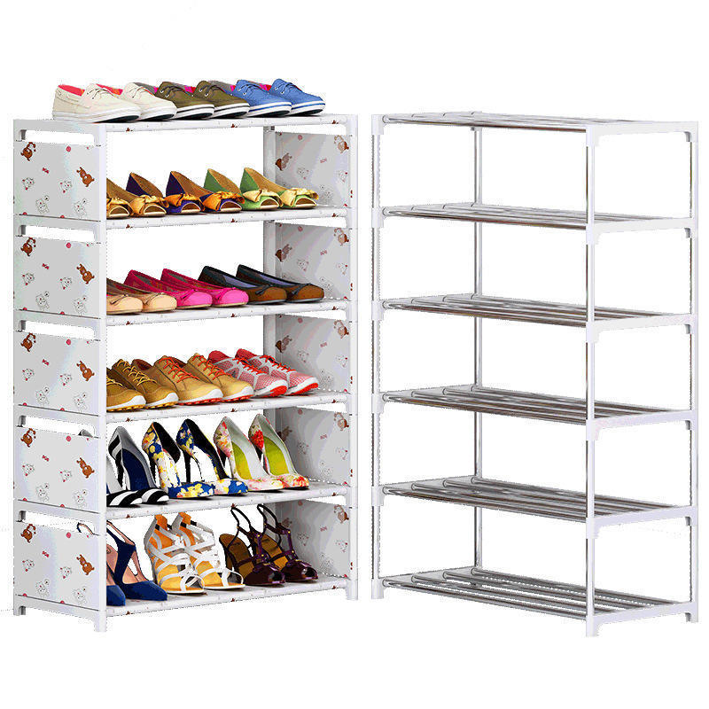 Cheap Price Big Size Shoe Racks Save Space Home Furniture Dust Cover Standing Shoe Rack