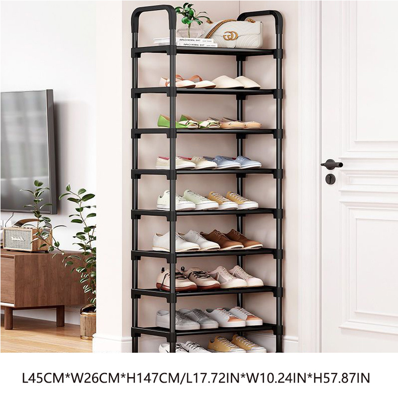 Shoe Rack Home Single 8 Layer Home Furniture Large Capacity Shoe Display Rack Stand For Shop