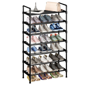 Shoe Rack Round Space Saving Home Furniture Corner Easy To Install 7 Layer Shoe Rack