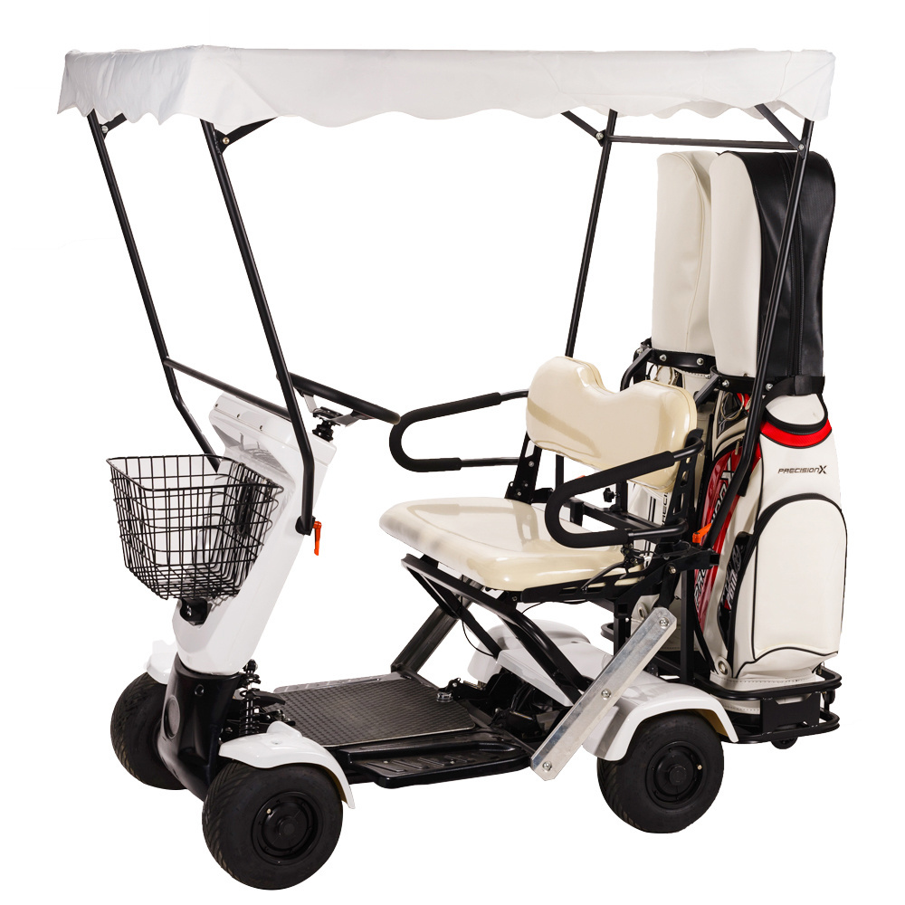 2 seater electric powered 4x4 4 wheel drive golf cart