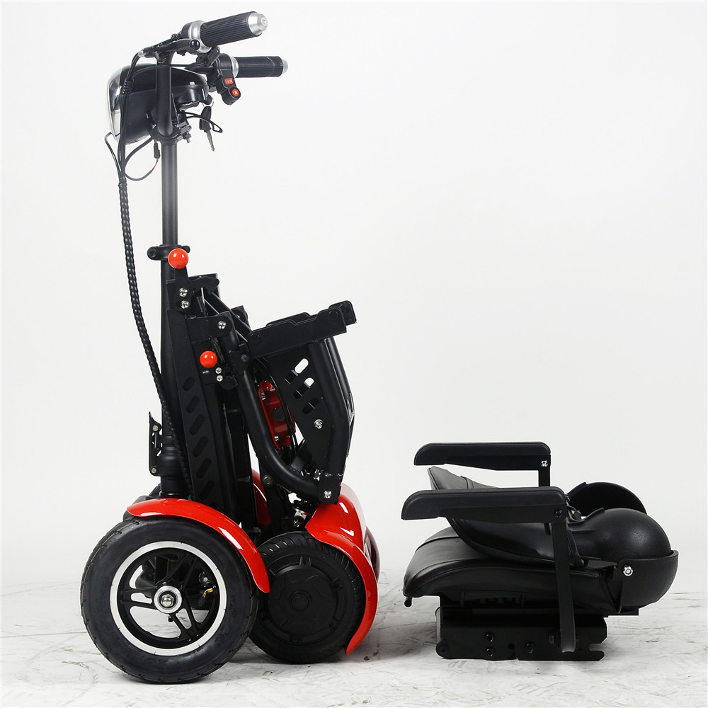 Free Shipping 4 Wheel Mobility Street Legal Electric Scooter for Adults