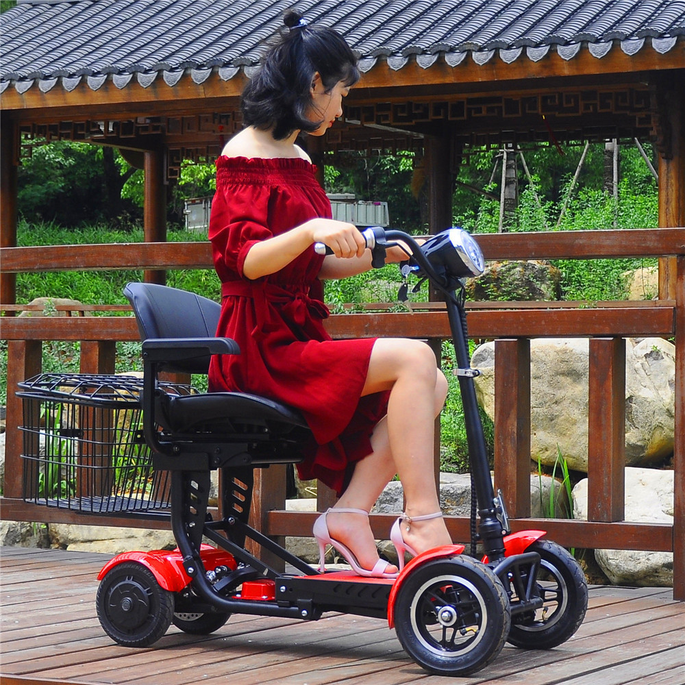 Cheaper High Speed Free Shipping 4 Wheel Mobility Street Legal Electric Scooter for adults