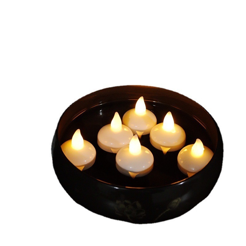 Home Decorative New Floating Led Candles Waterproof Electronic Tea Light Flameless Candles 12pcs/pack Floating Candles