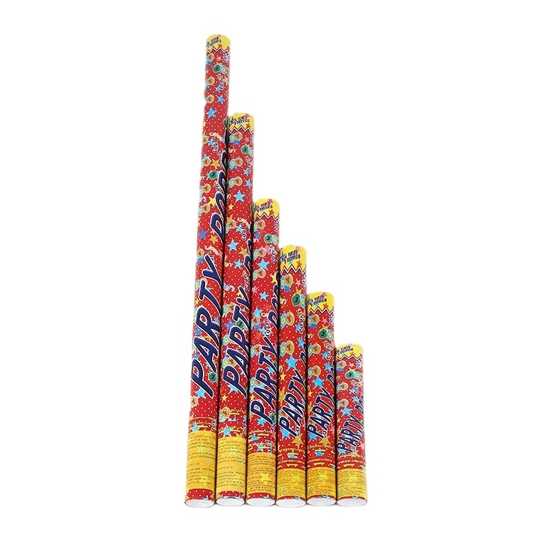 Popper 40cm Confetti Cannon Mini Children Party Popper New Type Fireworks Hot Sell New Popular Party Popper