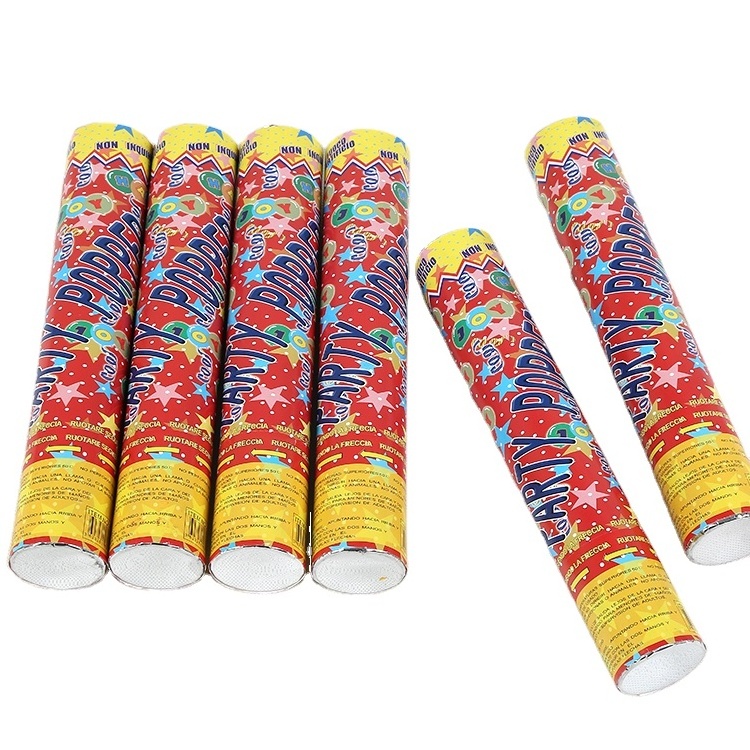 Popper 40cm Confetti Cannon Mini Children Party Popper New Type Fireworks Hot Sell New Popular Party Popper