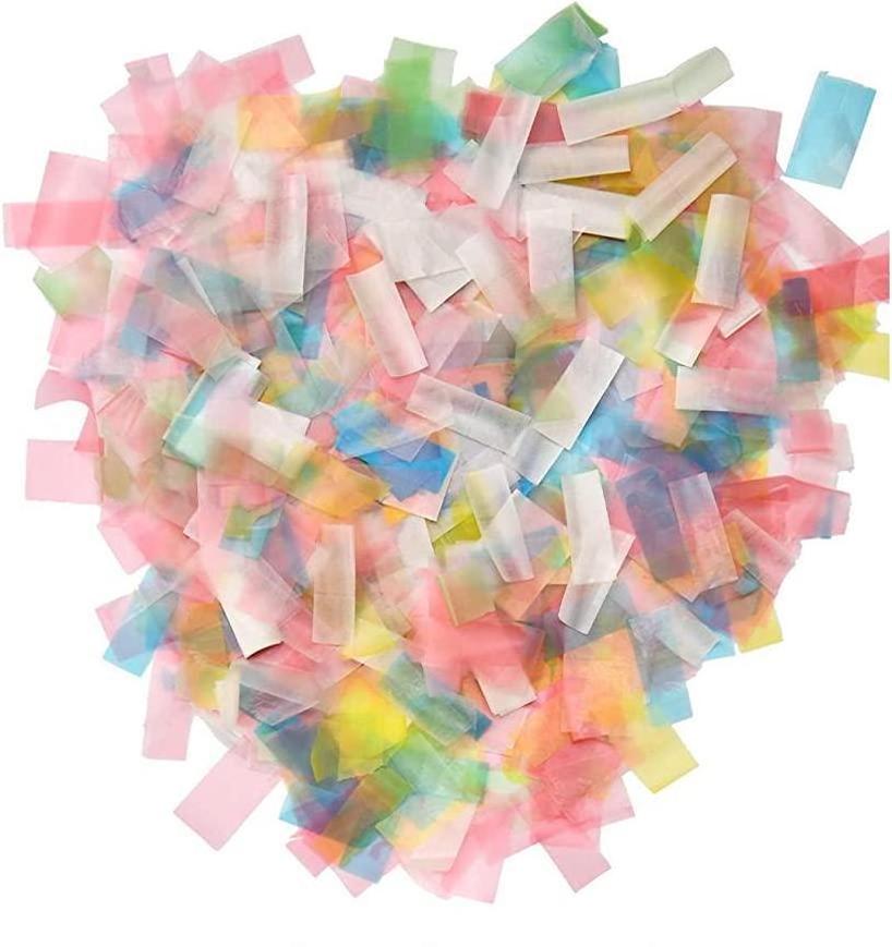 Factory custom party paper Sticky rice biodegradable confetti