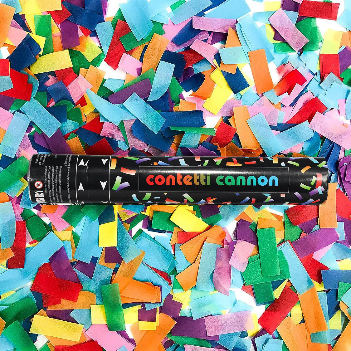 wholesale biodegradable multicolor confetti cannon for any party  confetti shooter party poppers