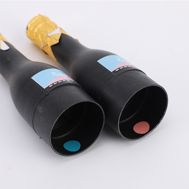 Festival Spring champagne confetti cannon champagne bottle party poppers confetti cannon