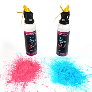 Safety product certification Gender Reveal spray Pink Blu Blasters Gender Reveal Fire Extinguisher