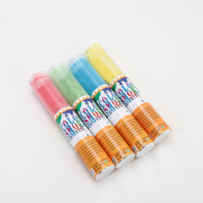 Colorful  festival outdoor party confetti cannon party poppers color powder holi