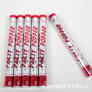 Handheld Fireworks Party Poppers, Push Pop Poppers Confetti Cannon For Bachelor Party Wedding Decoration