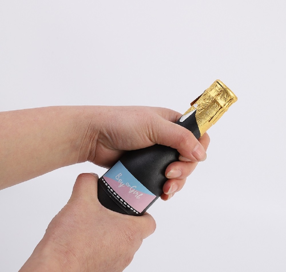 Festival Spring champagne confetti cannon champagne bottle party poppers confetti cannon